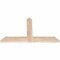 Ekena Millwork Portland Smooth Timber Gable Bracket, Douglas Fir, 36"W x 21"H x 1 1/2"D x 3 1/2"F, 14/12 Pitch GBW036X21X0204POR00SDF - alternate 3